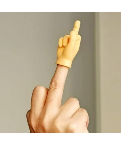 Mini Hand Puppet Tiny Hands Middle Finger Gesture for Game Party Pet Toy $10.52 Finger Puppets