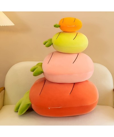 Cute Plush Pillow Carrot Stuffed Animal Kawaii Squishy Stuffed Animals Plushie Soft Hugging Body Pillow Plush Toy Gifts for K...