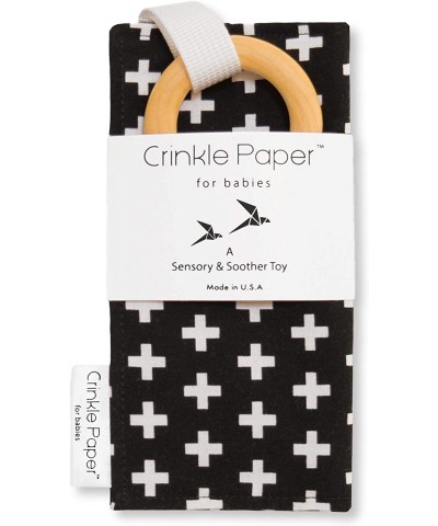 Crinkle Paper for Babies | Eco-Friendly Cotton Sensory & Soother Teether Toy | BPA Free Organic Beeswax Sealed Wood9 $25.21 B...