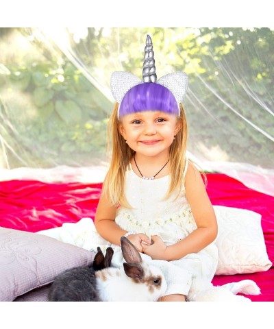 Unicorn Headband 4 Pieces Halloween Unicorn Horns Headbands Unicorn Party Headbands for Kids Birthday Rainbow Headband Unicor...