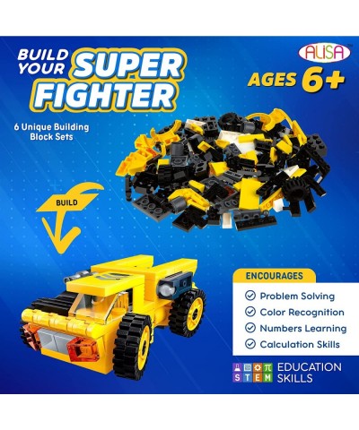 Transforming Toy BlockFormers Connector Set - 6-in-1 Robot Transforming Blocks Large Constructobot Transforming Toy Set STEM ...