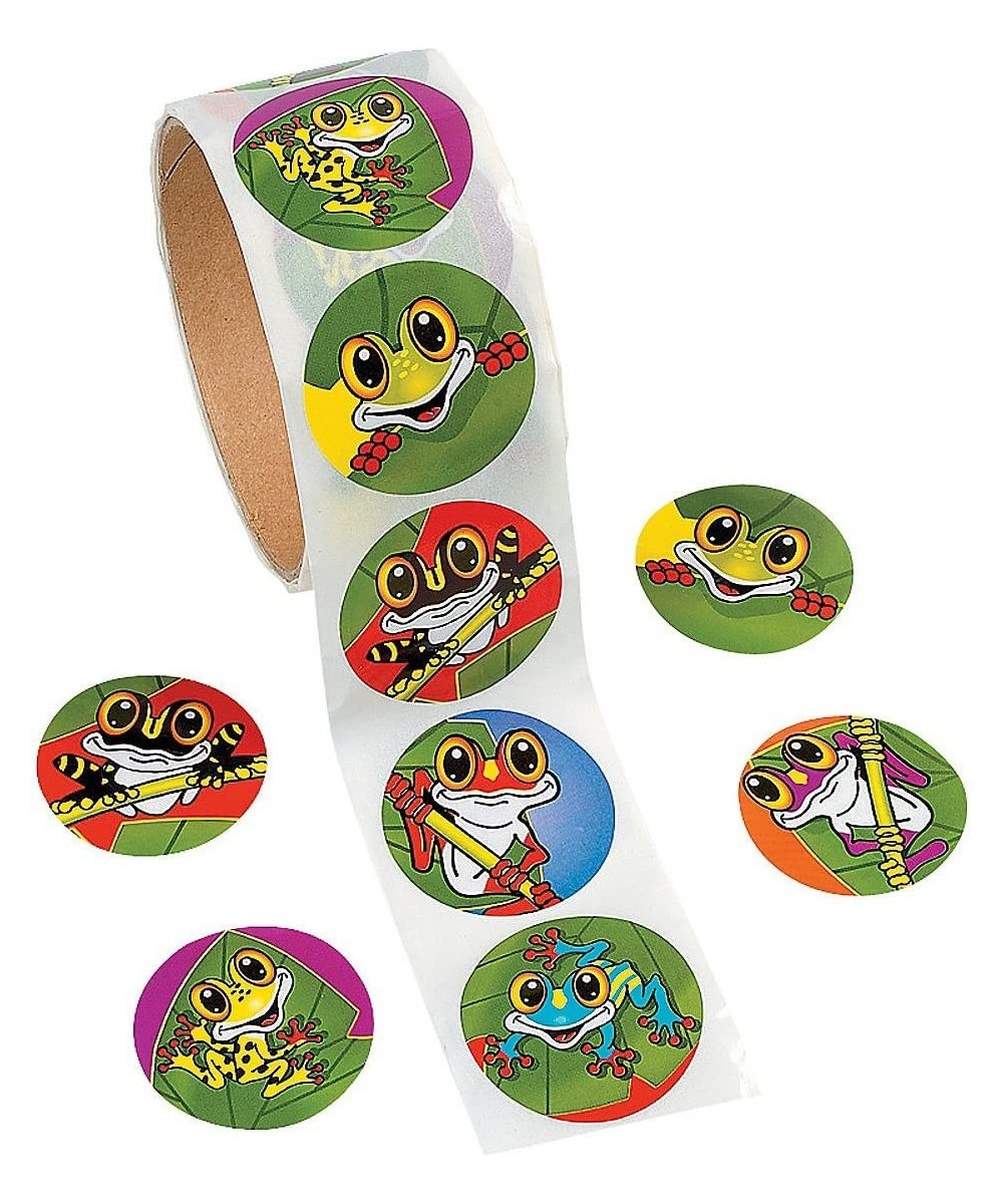 Frog Stickers (100 Stickers on a Roll) Classroom Incentives Summer Camp Arts & Crafts Supplies $16.47 Kids' Drawing & Writing...