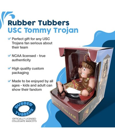 USC Trojans (Tommy Trojan) Collegiate Bathtub Toys - Officially Licensed NCAA Team Mascots Authentic Sports Memorabilia Novel...