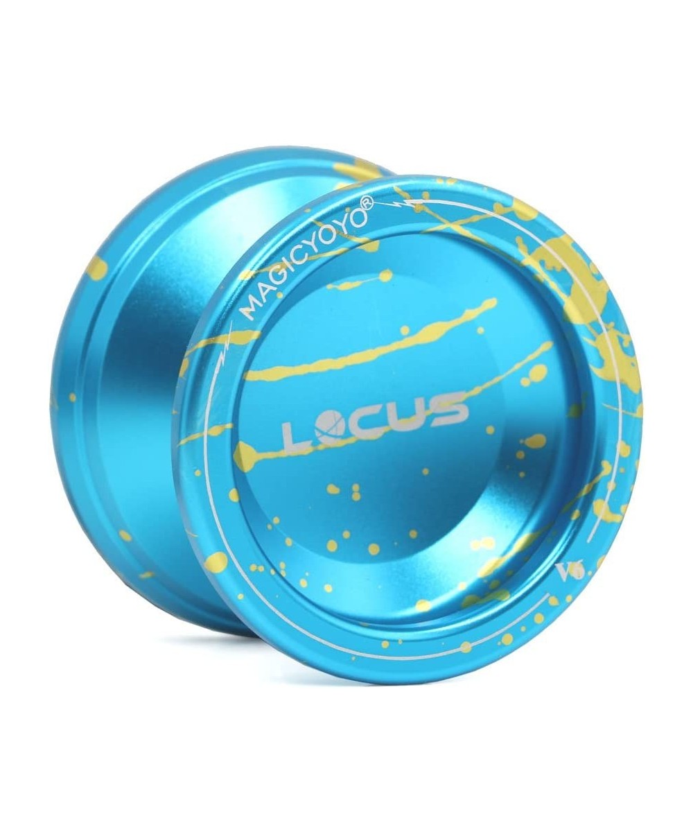 V6 LOCUS Beginners Yoyo Responsive Yo-yos for Kids Boys Yoyos Glove Bag and 5 Strings Blue & Golden $31.38 Yo-Yos