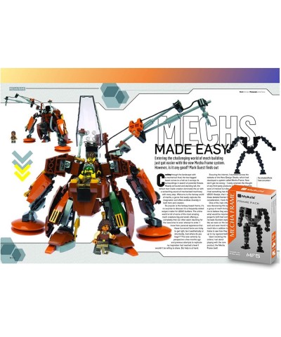 Mecha Frame MF5 Mech Frame Bricks Blocks Building Toy Build a Custom Robot $26.25 Toy Building Sets