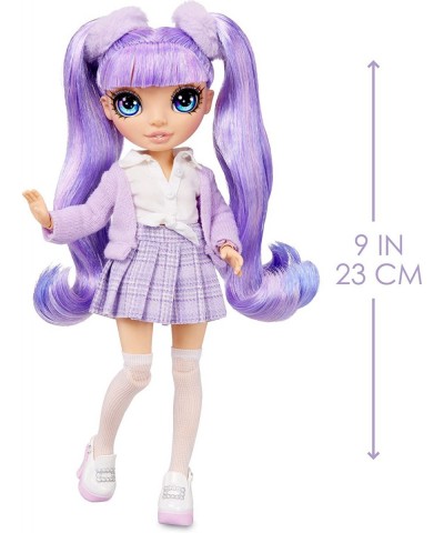 Jr High Violet Willow - 9-inch Purple Fashion Doll with Accessories- Open and Closes Backpack Great Gift for Kids 6-12 Years ...