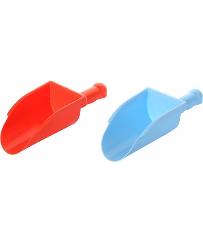 2 Sand Castle Beach Buckets and 2 Shovels for Kids - 7 Inch Large Sand Mould Pails Beach Toys for Toddlers and Kids Beach Par...