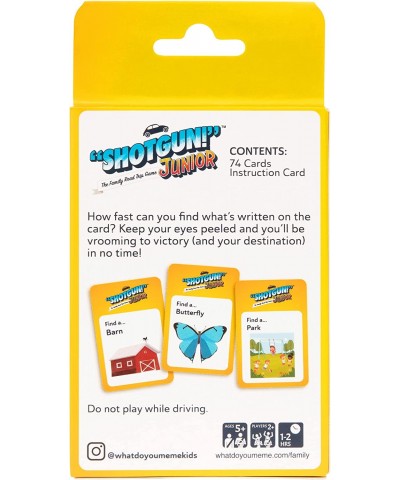 Shotgun Junior - The Family Road Trip Game for Kids $17.92 Card Games