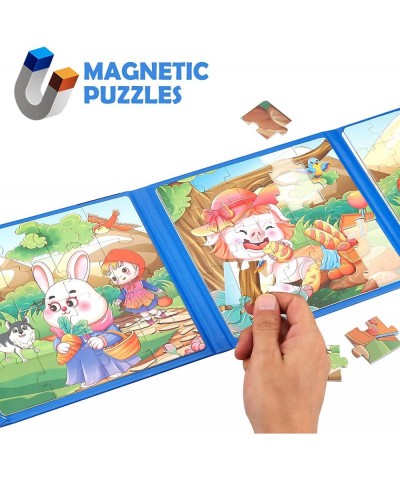 Magnetic Puzzles for Kids Ages 3-6 Boy and Girl Gift Travel Games and Travel Toys for 3 4 5 6 Year olds Boys and Girls-Zoo $1...