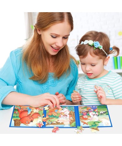 Magnetic Puzzles for Kids Ages 3-6 Boy and Girl Gift Travel Games and Travel Toys for 3 4 5 6 Year olds Boys and Girls-Zoo $1...