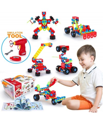 Building Toys STEM Toys 552 Piece Creative Construction Engineering Learning Set Toy for 3 4 5 6 7 8+ Year Old Boys & Girls K...