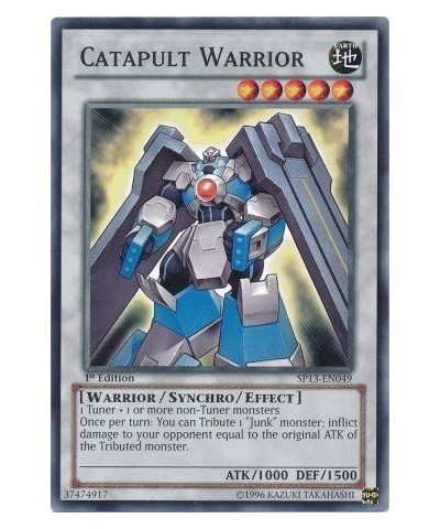 Catapult Warrior (SP13-EN049) - Star Pack 2013 - Unlimited Edition - Common $11.17 Card Games