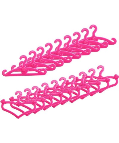 120 Pcs Plastic Mixed Little Hangers for Girl Doll Dress Clothes Gown Doll Clothes Accessories $21.98 Doll Accessories