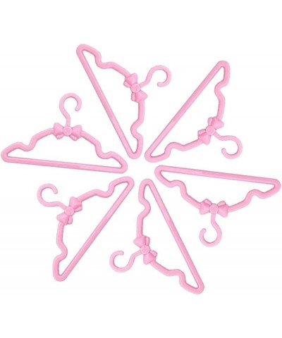 120 Pcs Plastic Mixed Little Hangers for Girl Doll Dress Clothes Gown Doll Clothes Accessories $21.98 Doll Accessories