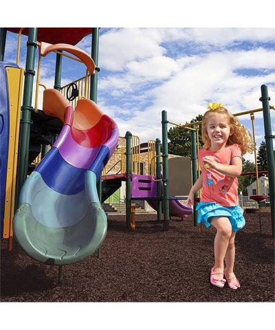 NuPlay Rubber Mulch Playground Flooring - Rubber Nugget Weed Barrier - Flooring for Swing Sets Play Areas Covers 1 Pack Earth...