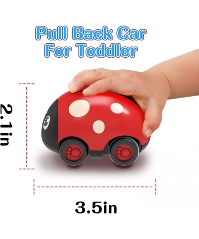 Toddler Toys for 1 2 3 Year Old Girls Boys Pull Back Cars Gifts for 1-3 Year Old Girls Friction Powered Vehicle Playset Toddl...