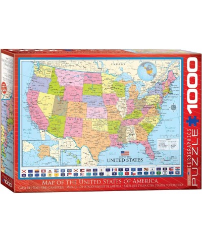 Map of The United States Puzzle (1000 Piece) (6000-0788) $33.82 Jigsaw Puzzles