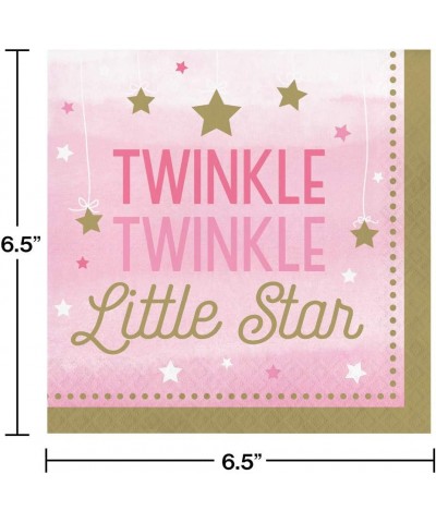 One Little Star Girl Napkins 48 ct $28.79 Kids' Party Tableware