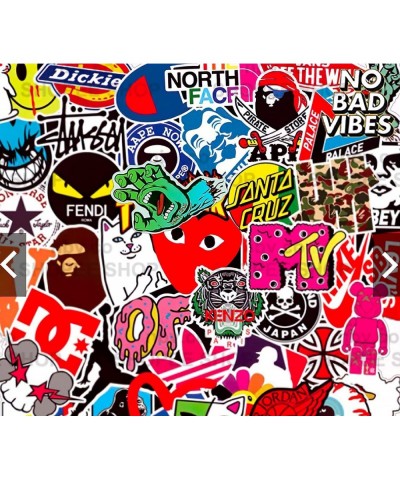 100Pcs Skateboard Stickers Skateboading Pack Stickers for Suitcase Skateboard Laptop Computer Guitar Water Bottles Car Teens ...