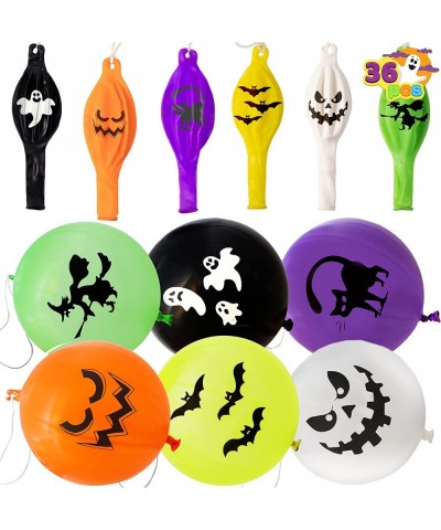 36 Pieces Halloween Punch Balloons for Halloween Punching Balloon Party Favor Supplies Decorations Trick or Treat Toys Hallow...