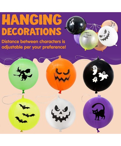 36 Pieces Halloween Punch Balloons for Halloween Punching Balloon Party Favor Supplies Decorations Trick or Treat Toys Hallow...