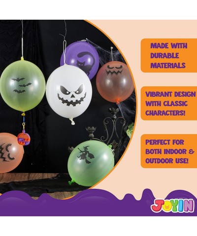 36 Pieces Halloween Punch Balloons for Halloween Punching Balloon Party Favor Supplies Decorations Trick or Treat Toys Hallow...