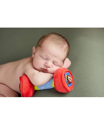 WOD Toys® Baby Dumbbell Plush Dumbell with Rattle & Sensory Sounds - Safe Durable Fitness Toy for Newborns Infants and Babies...