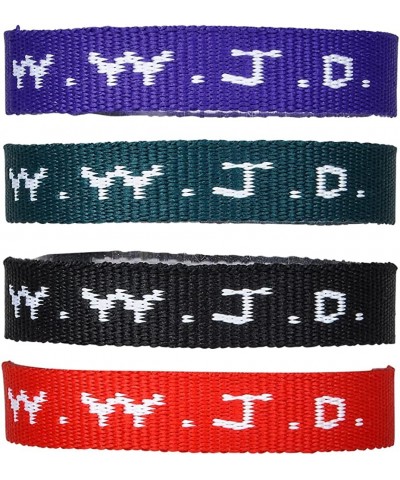 W.W.J.D. Webbing Bracelets One Dozen per Order $15.87 Kids' Dress-Up Accessories