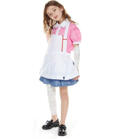 Mikan Tsumiki Cosplay Costume Dress Halloween Despair Maid Shirt Uniform with Apron $23.08 Kids' Costumes