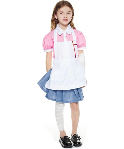 Mikan Tsumiki Cosplay Costume Dress Halloween Despair Maid Shirt Uniform with Apron $23.08 Kids' Costumes