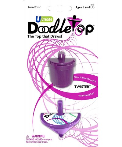 U-Create Doodletop Wind up Twister Activity $25.57 Novelty Spinning Tops