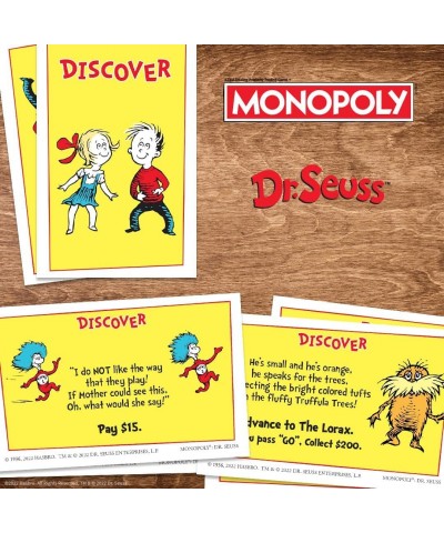 Monopoly: Dr. Seuss | Buy Sell Trade Dr. Seuss Books | Collectible Classic Monopoly Game Featuring Custom Game Board & Artwor...