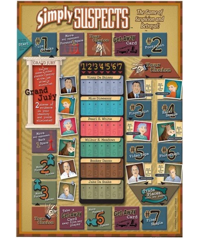 Simply Suspects - Strategy Board Game - from Spy Alley $57.82 Board Games