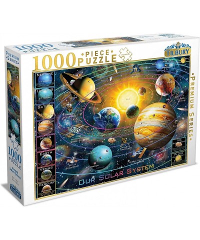 Premium Jigsaw Puzzle - 1000 Piece Puzzle - A Brilliant Solar System Puzzle. The Perfect Jigsaw Puzzle For The Whole Family A...