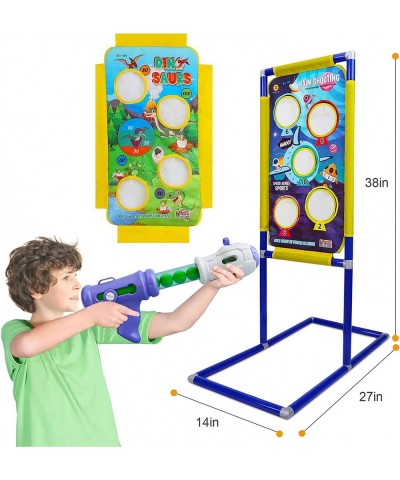 Shooting Game Toy for Kids - 2 in 1 Foam Ball Popper Toy Gun Boys - Shooting Target 24 Foam Ball & Sticky Balls - Birthday To...