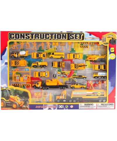 KidPlay 50pc Diecast Cars Urban City Construction Toys Play Set for Kids $51.76 Kids' Play Trucks