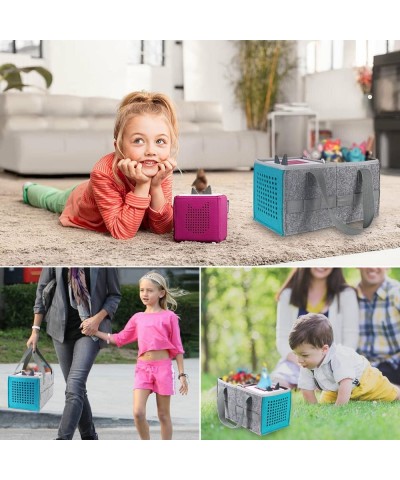 Carrying Case Travel Felt Bag Compatible with Toniebox Starter Set and Tonies Figurine (Gray+Blue) $33.09 Toy Construction Tools