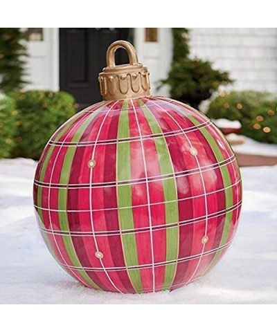 Christmas Ornament Ball Outdoor Fun PVC Inflatable Toy Ball Crafts (Shape : P) $66.46 Children's Outdoor Inflatable Bouncers