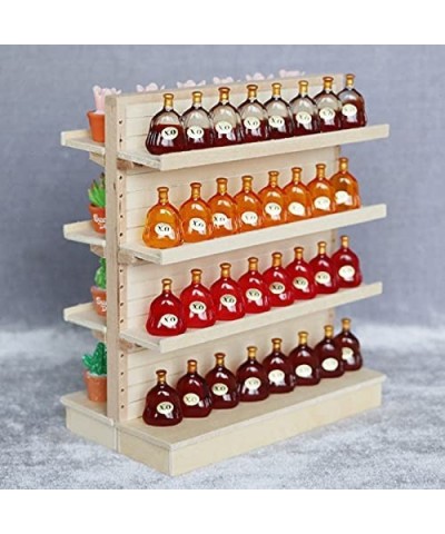 1Pcs 1/12 Mini Miniature Supermarket Shelves Food Drink Display Ornament $23.79 Dollhouse Accessories