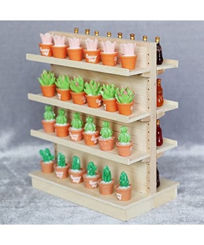 1Pcs 1/12 Mini Miniature Supermarket Shelves Food Drink Display Ornament $23.79 Dollhouse Accessories