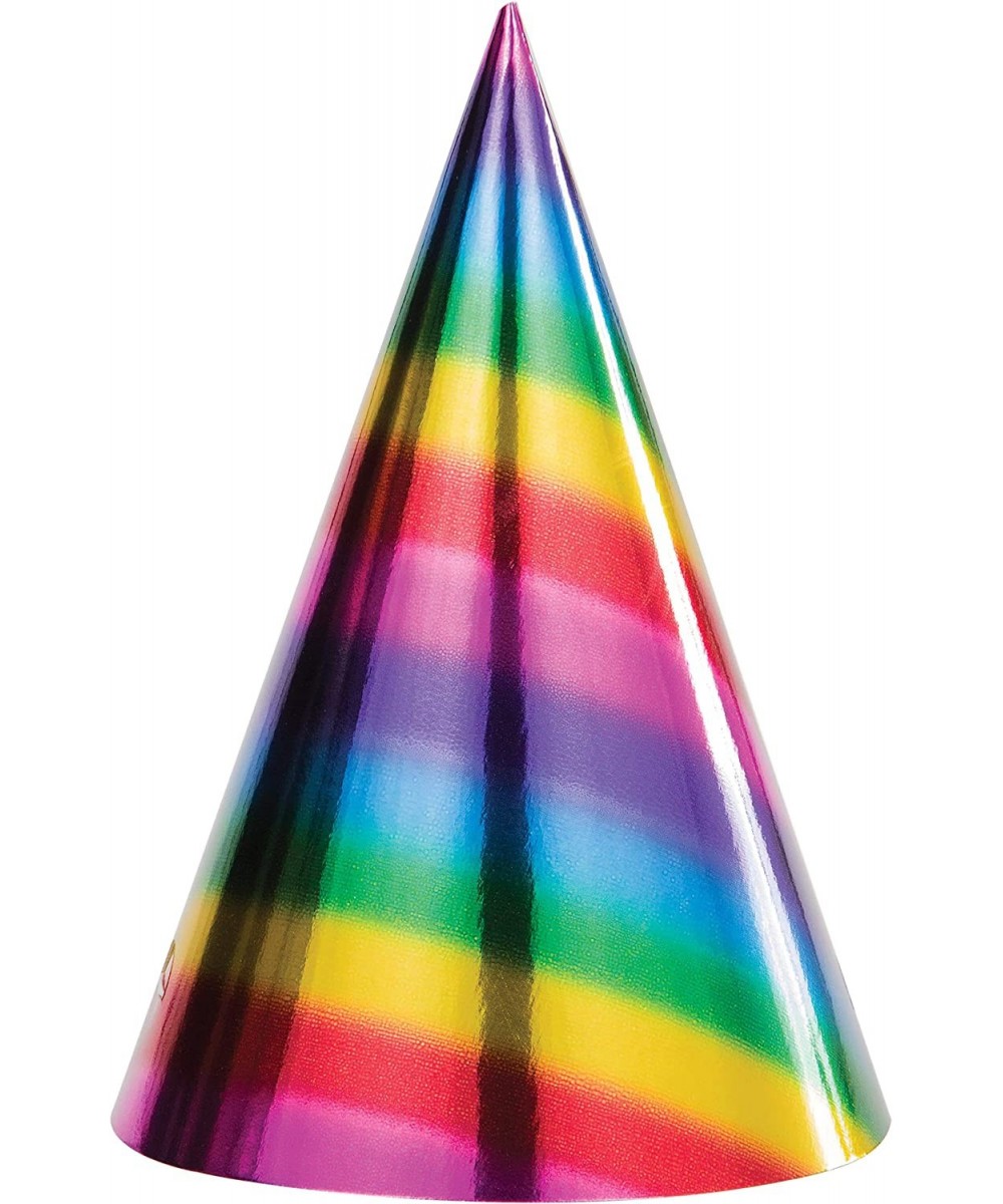 Rainbow Foil Party Hats 24 ct $26.43 Kids' Party Hats