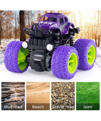 Monster Trucks Inertia Car Toys - Friction Powered Car Toys for Toddlers Kids Birthday Christmas Party Supplies Gift for Boys...