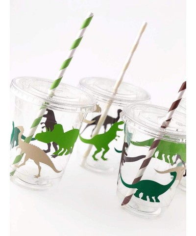 Dinosaur Cups - Set of 12 Dino Birthday Party Supplies for Kids Parties $33.05 Kids' Party Tableware