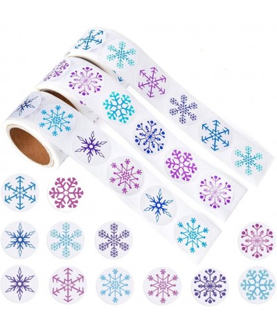 450 Pieces Snowflake Stickers Christmas Stickers Winter Stickers for Holiday Party Decor Craft Supplies 3 Rolls $14.61 Kids' ...