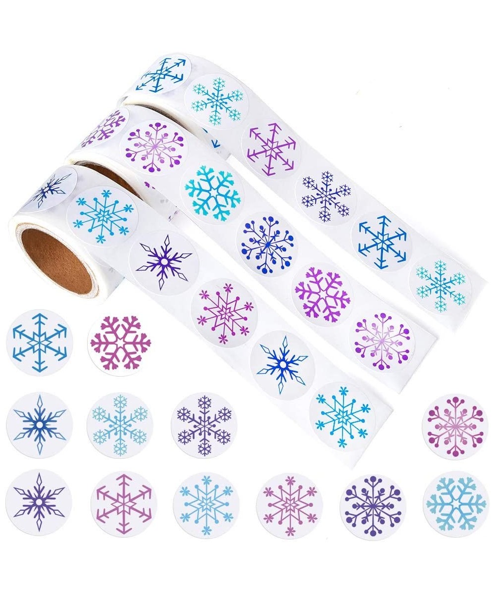 450 Pieces Snowflake Stickers Christmas Stickers Winter Stickers for Holiday Party Decor Craft Supplies 3 Rolls $14.61 Kids' ...