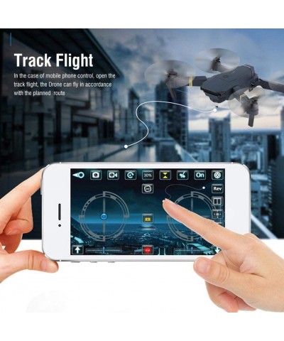 FPV Drone 2.4G 4CH Foldable Mini WiFi 2.0MP 720P Wide Angle HD Camera RC Quadcopter Altitude Hold Headless Helicopter Drone w...