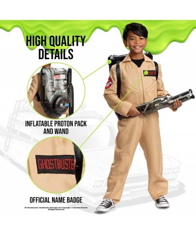 Ghostbusters Costume for Kids Official Ghostbusters Classic Jumpsuit with Proton Pack Accessory $44.61 Kids' Costumes