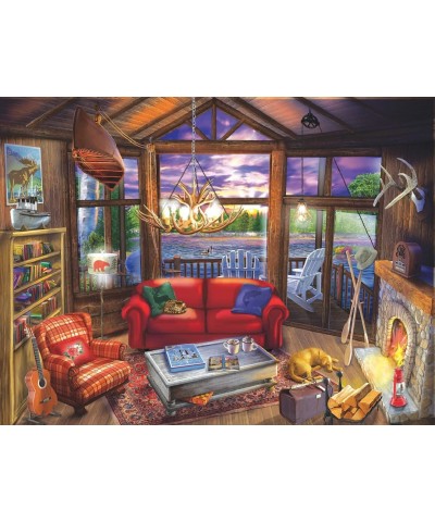 Evening at The Cabin 300 pc Jigsaw Puzzle $32.83 Jigsaw Puzzles