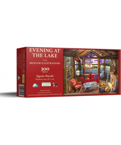 Evening at The Cabin 300 pc Jigsaw Puzzle $32.83 Jigsaw Puzzles