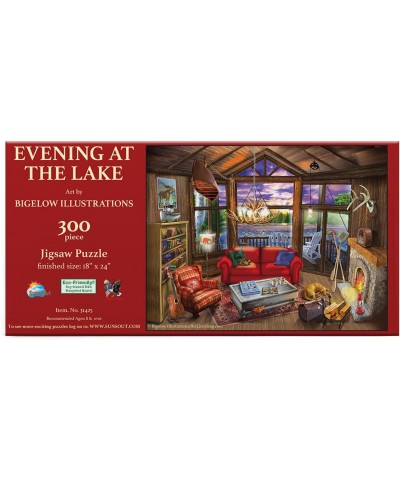 Evening at The Cabin 300 pc Jigsaw Puzzle $32.83 Jigsaw Puzzles